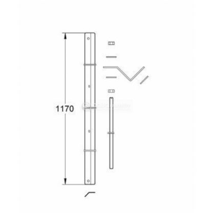 Крепежный комплект Grohe Rapid SL 38562000