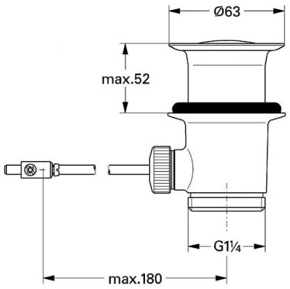 Донный клапан Grohe 28910000